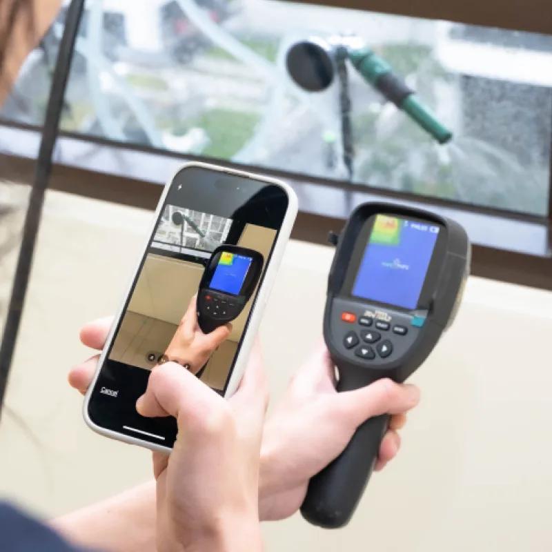 創新數位科技驗屋